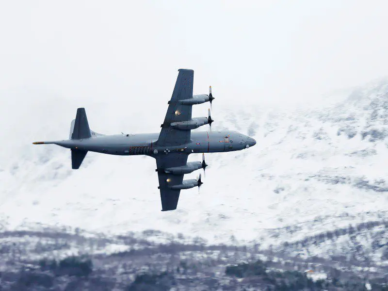 P-3 Orion noruego durante su participación en el ejercicio Cold Response 2014. Imagen: Forsvaret.