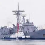 Armada de Chile recibe dos buques de guerra australianos