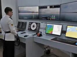 Simulador ADINAV 5 avanzado. Créditos: Armada Argentina