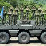 Mbombe 6x6 Ejército de Ecuador: Créditos: Webnfomil