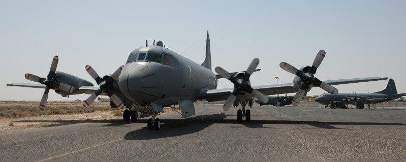 CP-140M Aurora desplegado en Iraq durante la operación Impact. Imagen: RCAF.