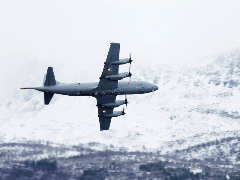 P-3 Orion noruego durante su participación en el ejercicio Cold Response 2014. Imagen: Forsvaret.