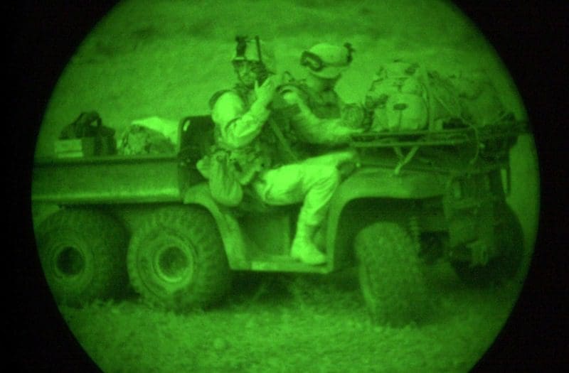 ATV John Deere Gator utilizado en Afganistán. Imagen: US Army.