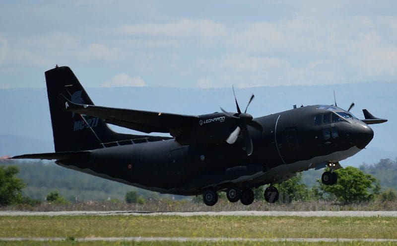 C-27J Spartan partiendo desde la EAM rumbo a Buenos Aires. Imagen: Zona-Militar.