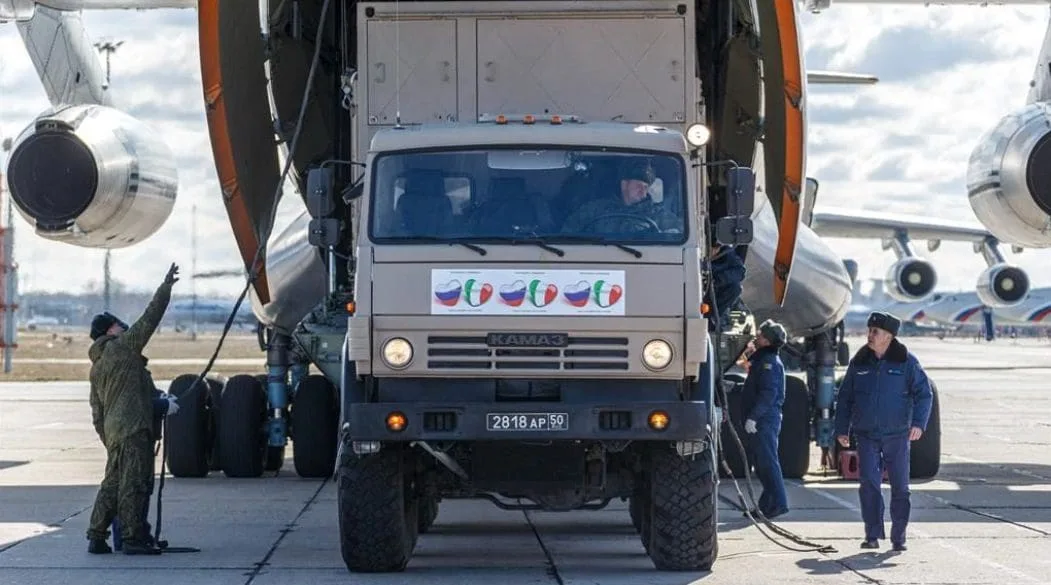 Rusia envía convoy de ayuda