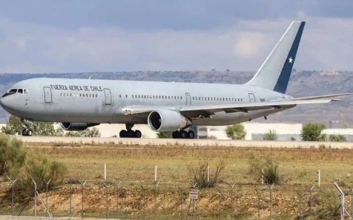 Chile despacha Boeing 767