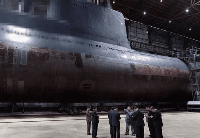 submarino de misiles balísticos