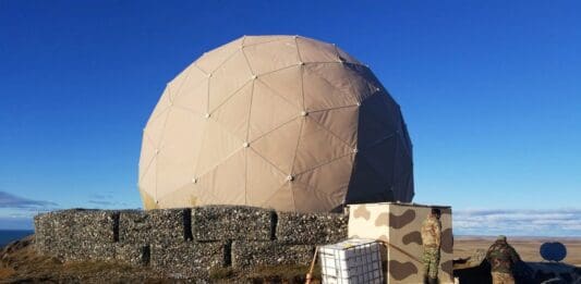 Radar RPA-170M instalado en Rio Grande.