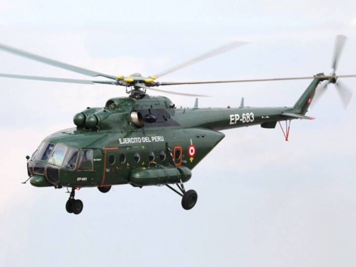 Mi-171Sh del Ejercito del Perü
