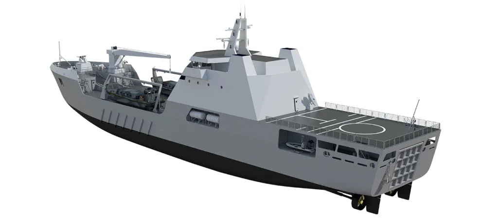 La Armada Argentina planea la incorporación de un LST y un LSD para ...