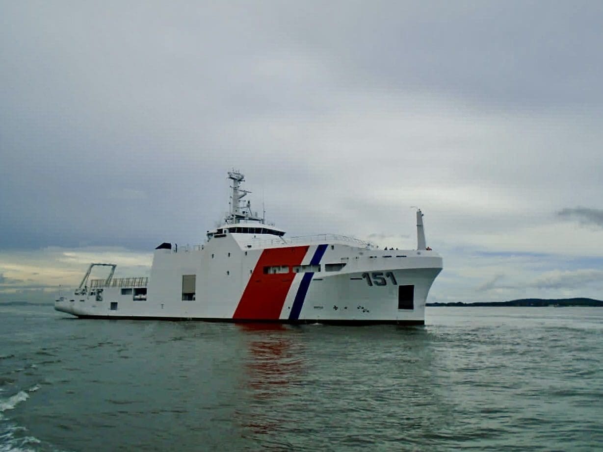 El buque de investigación ARC “Simón Bolívar” inició las pruebas de mar