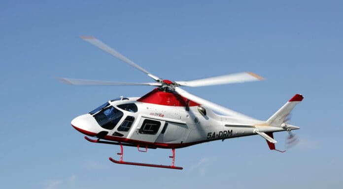 Helicóptero AW119 Créditos Leonardo