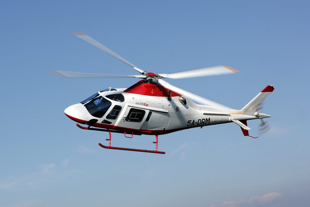 Helicóptero AW119 Créditos Leonardo