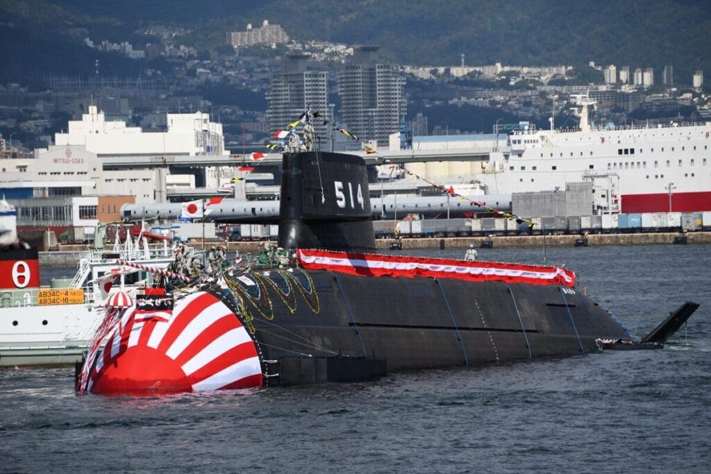 Submarino clase Taigei. Creditos: MHI