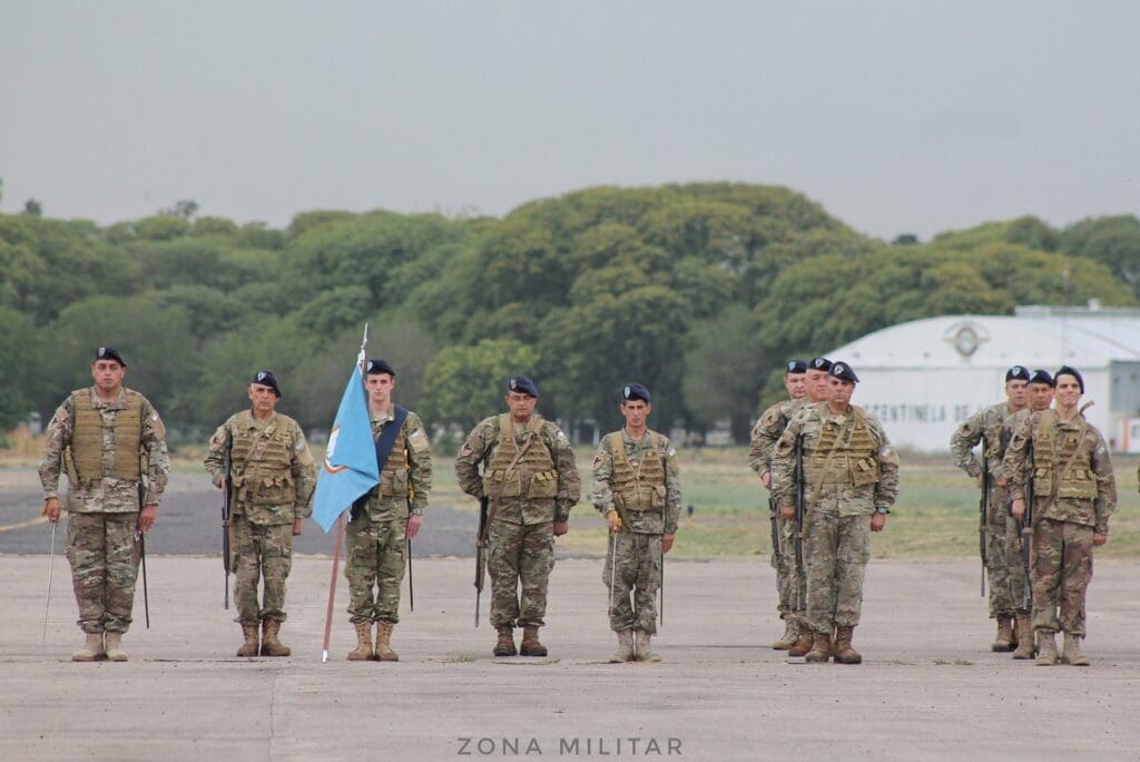 Así fue el despliegue del Comando Aviación de Ejército Argentino