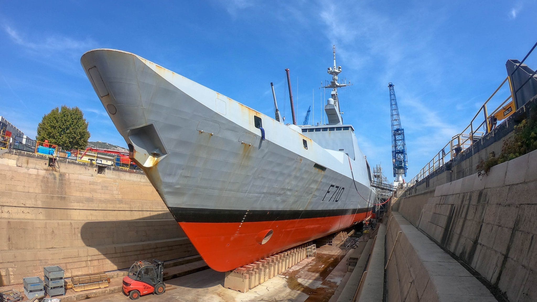 Fragata La Fayette. Créditos: Armada de Francia