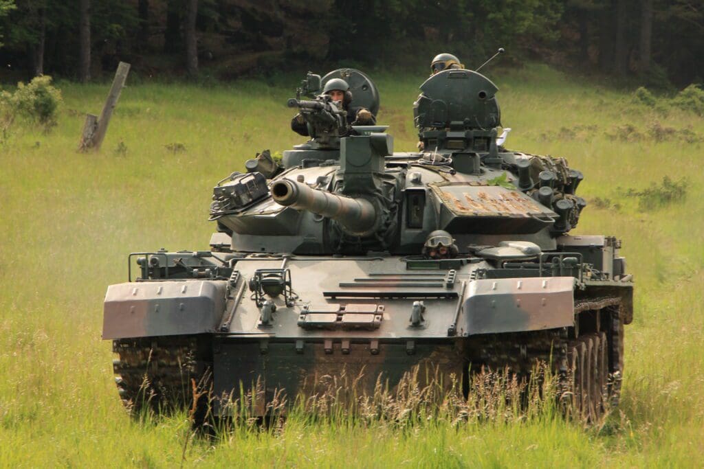 Tanque rumano TR-85 Bisón. Créditos: Wikipedia