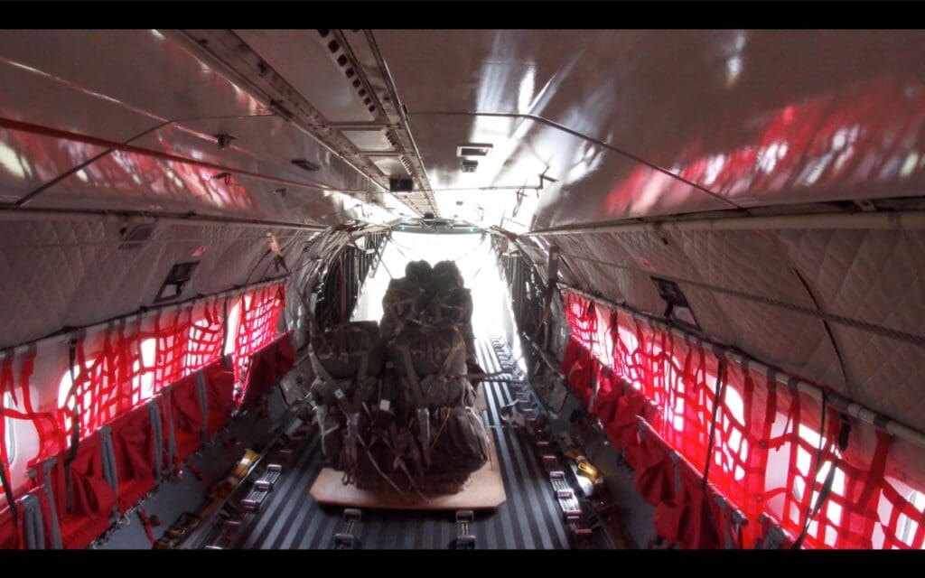 Carga a bordo de un C-105 Amazonas. Créditos: FAB