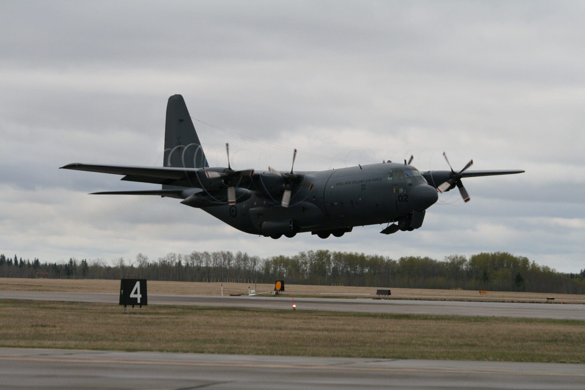 C-130H de la Fuerza Aérea de Nueva Zelanda. Créditos: wikipedia