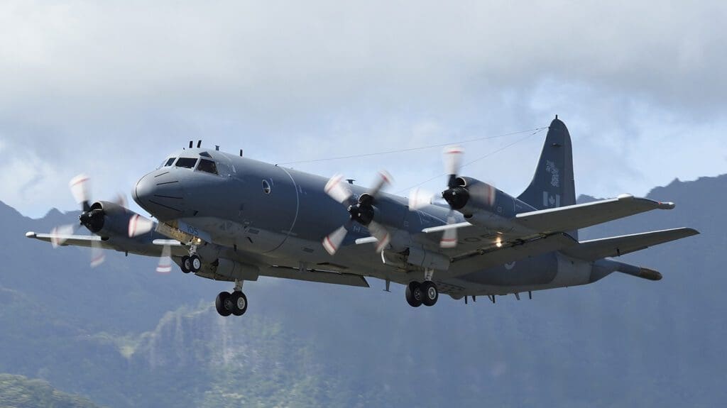CP-140 Aurora of the Royal Canadian Air Force (RCAF). Credit: RCAF