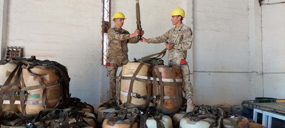 Cobertura Así trabaja la Compañía de Apoyo de Lanzamientos Aéreos