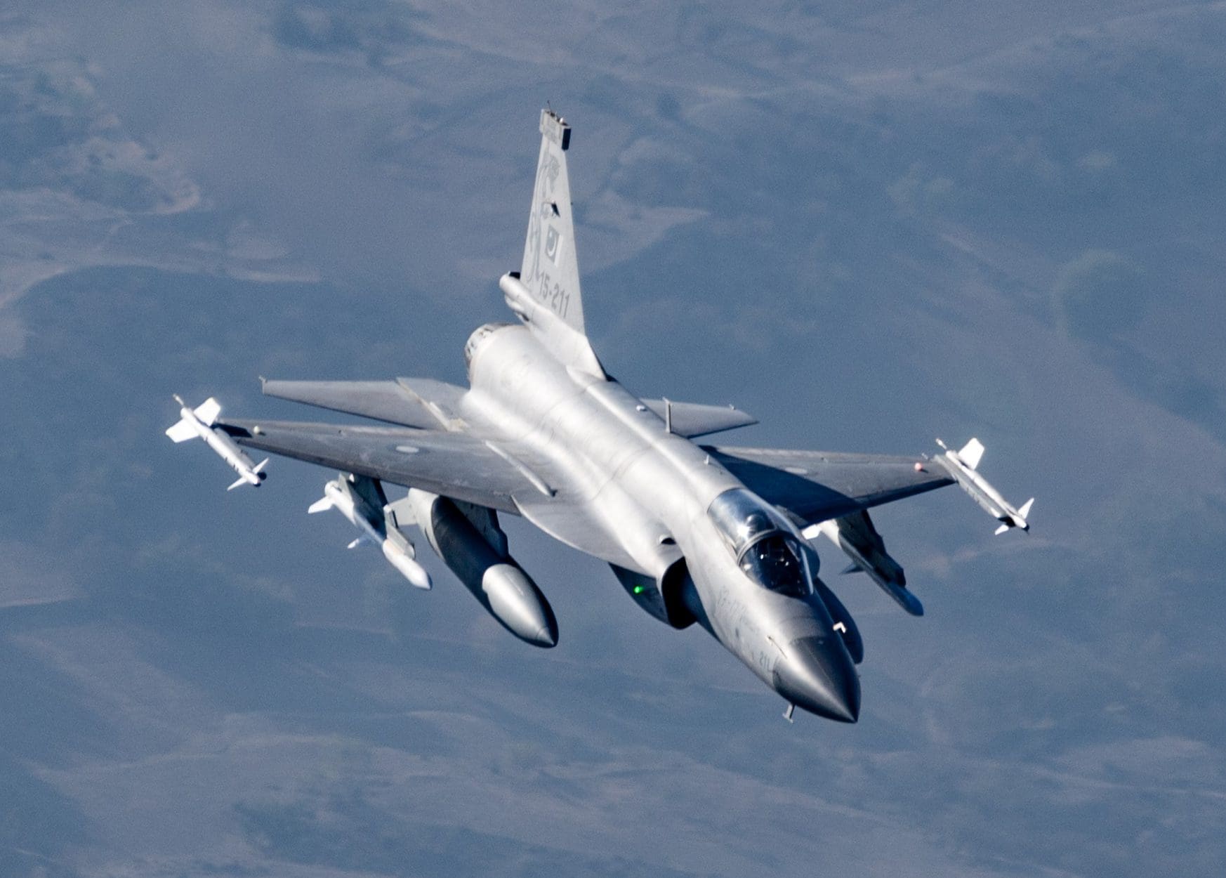 Un caza JF-17 Thunder