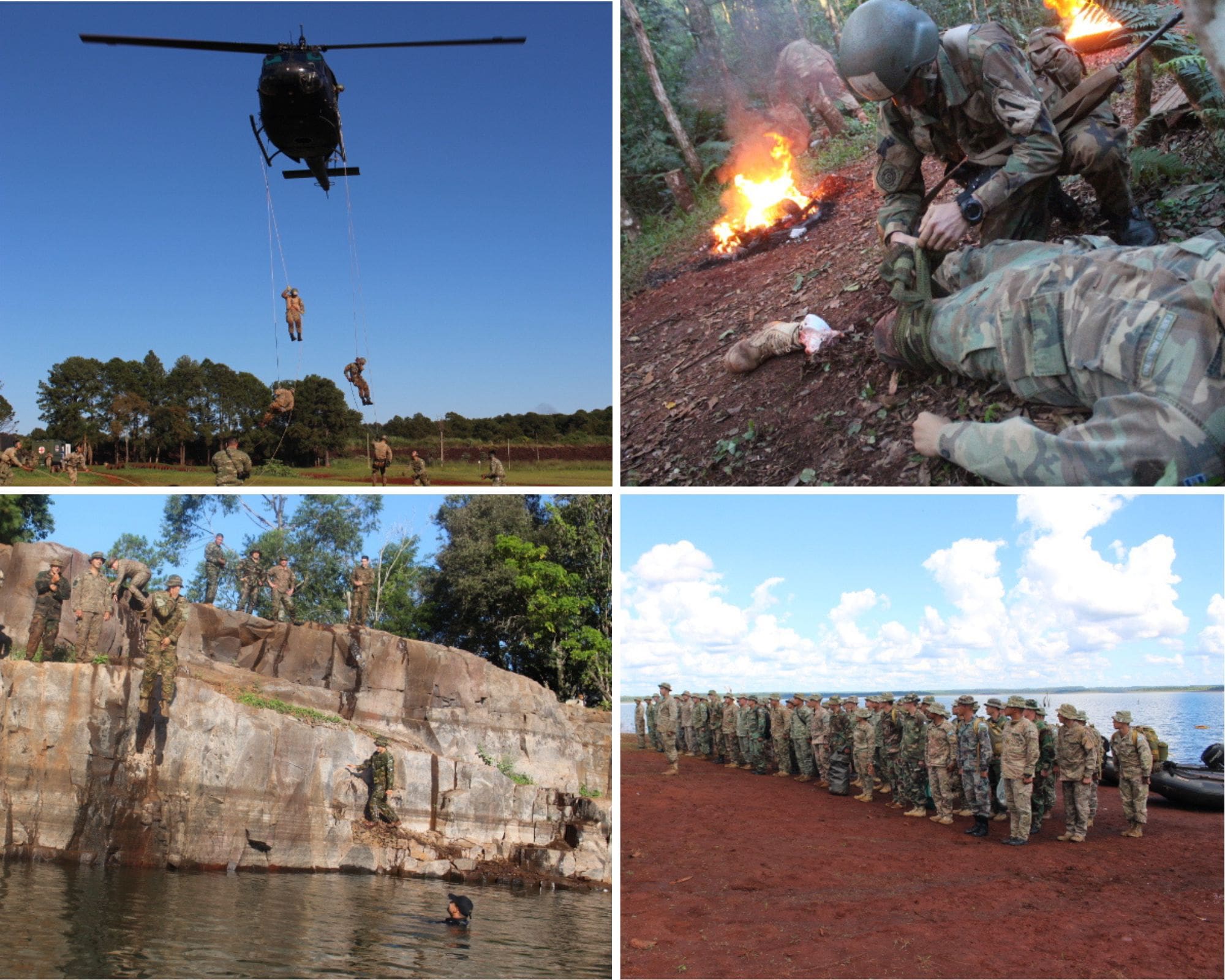 *Créditos de las imágenes: Ejército Argentino – Escuela Militar de Monte