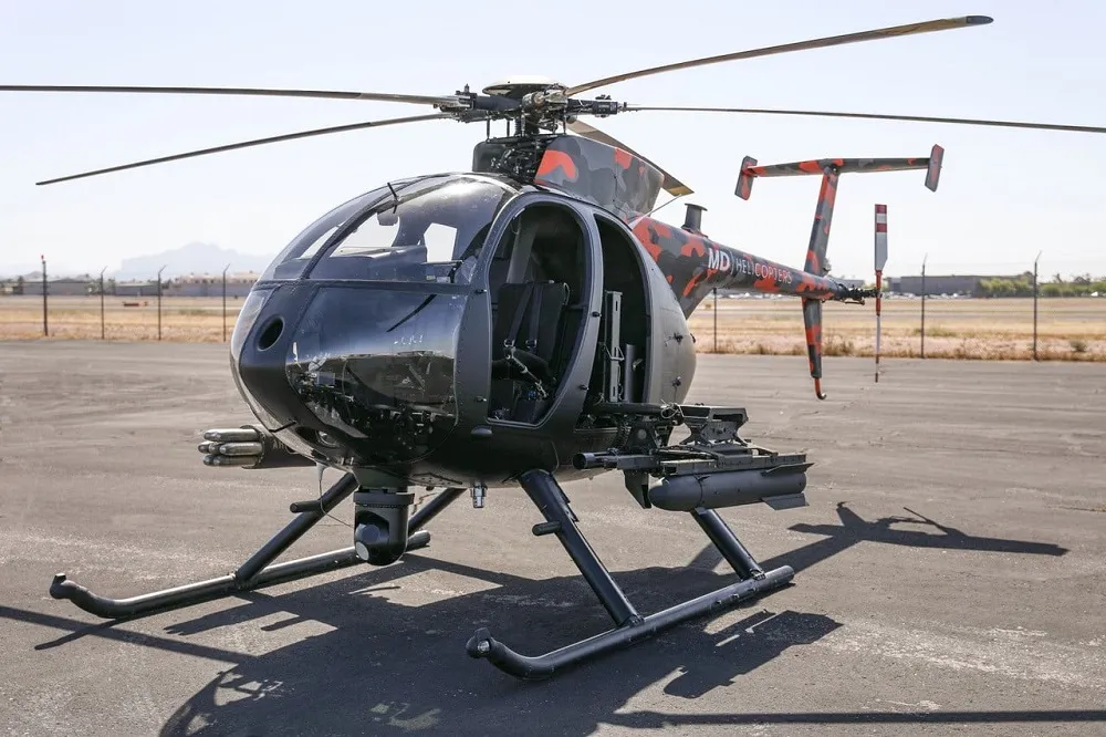MD Helicopters revela el MD Cayuse Warrior Plus, un helicóptero táctico