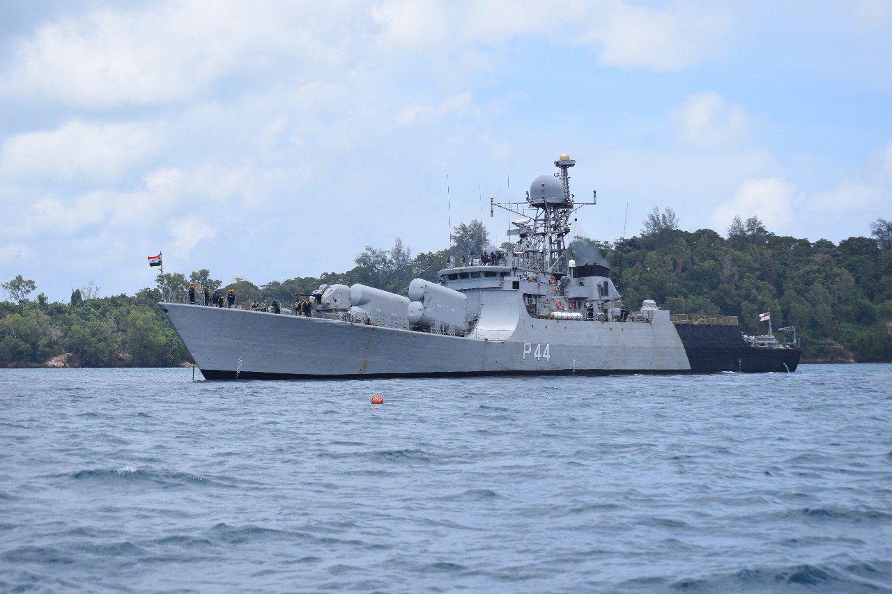 Indian Navy transports INS Kirpan missile corvette to Vietnam