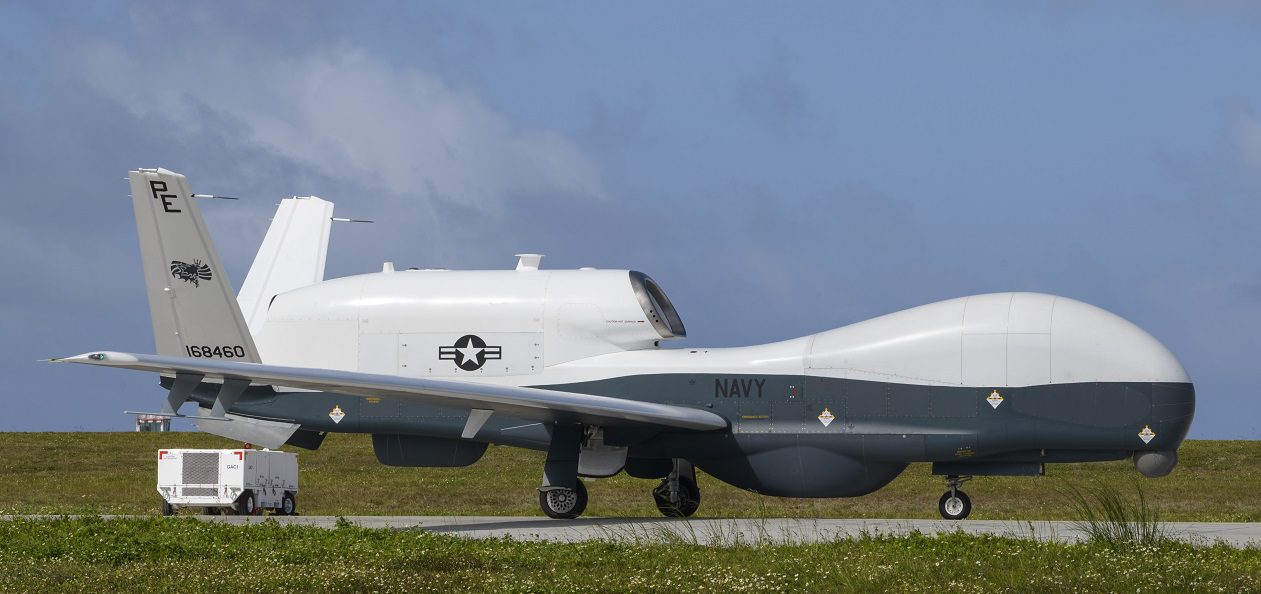 Northrop Grumman has delivered a new MQ-4C Triton unmanned aerial vehicle to the US Navy