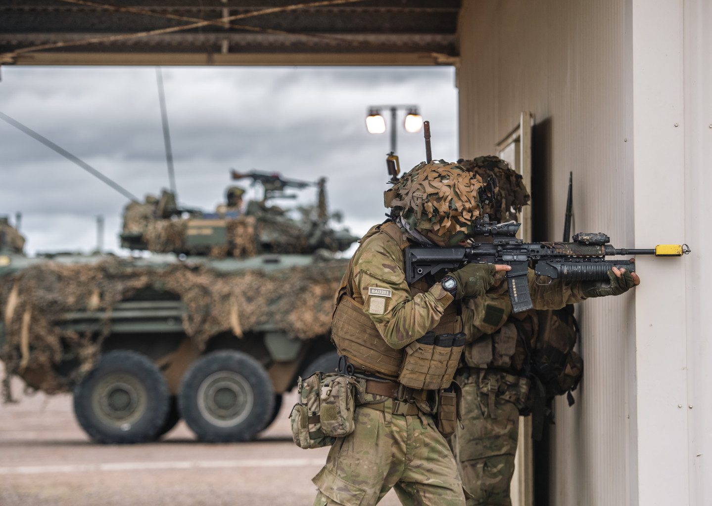 New Zealand is participating in the multinational exercise Talisman Saber 2023 in Australia, using the VCBR LAV and NH90 helicopters.