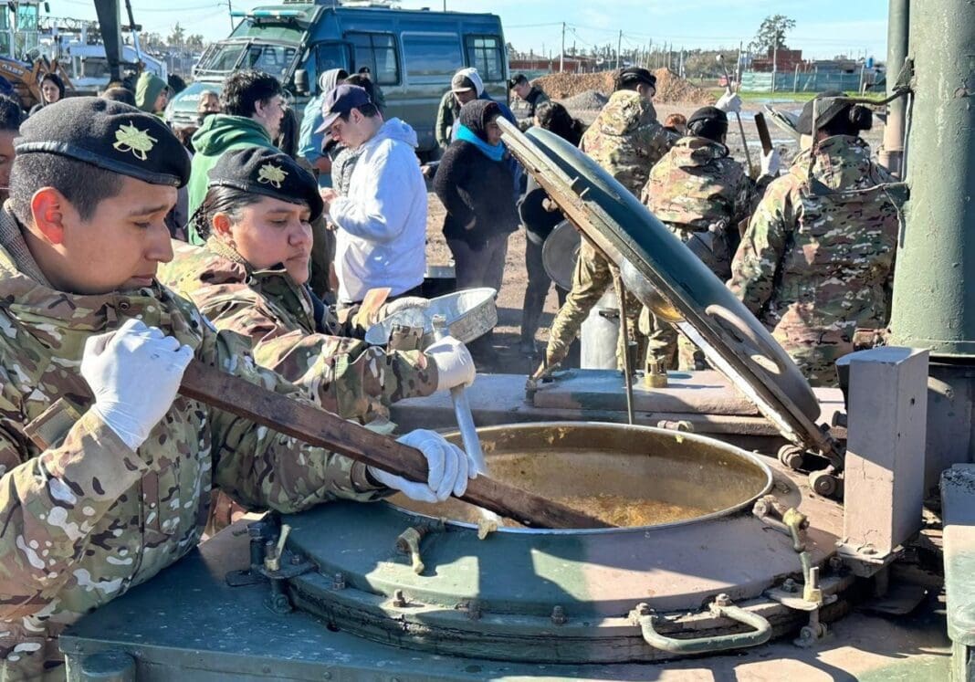 Tras un fuerte temporal en Bahía Blanca, el Comando Operacional del ...