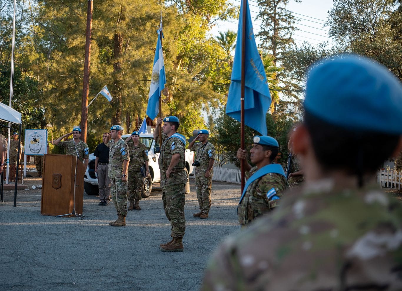 Las Fuerzas de Paz argentinas en Chipre cumplieron 30 años de