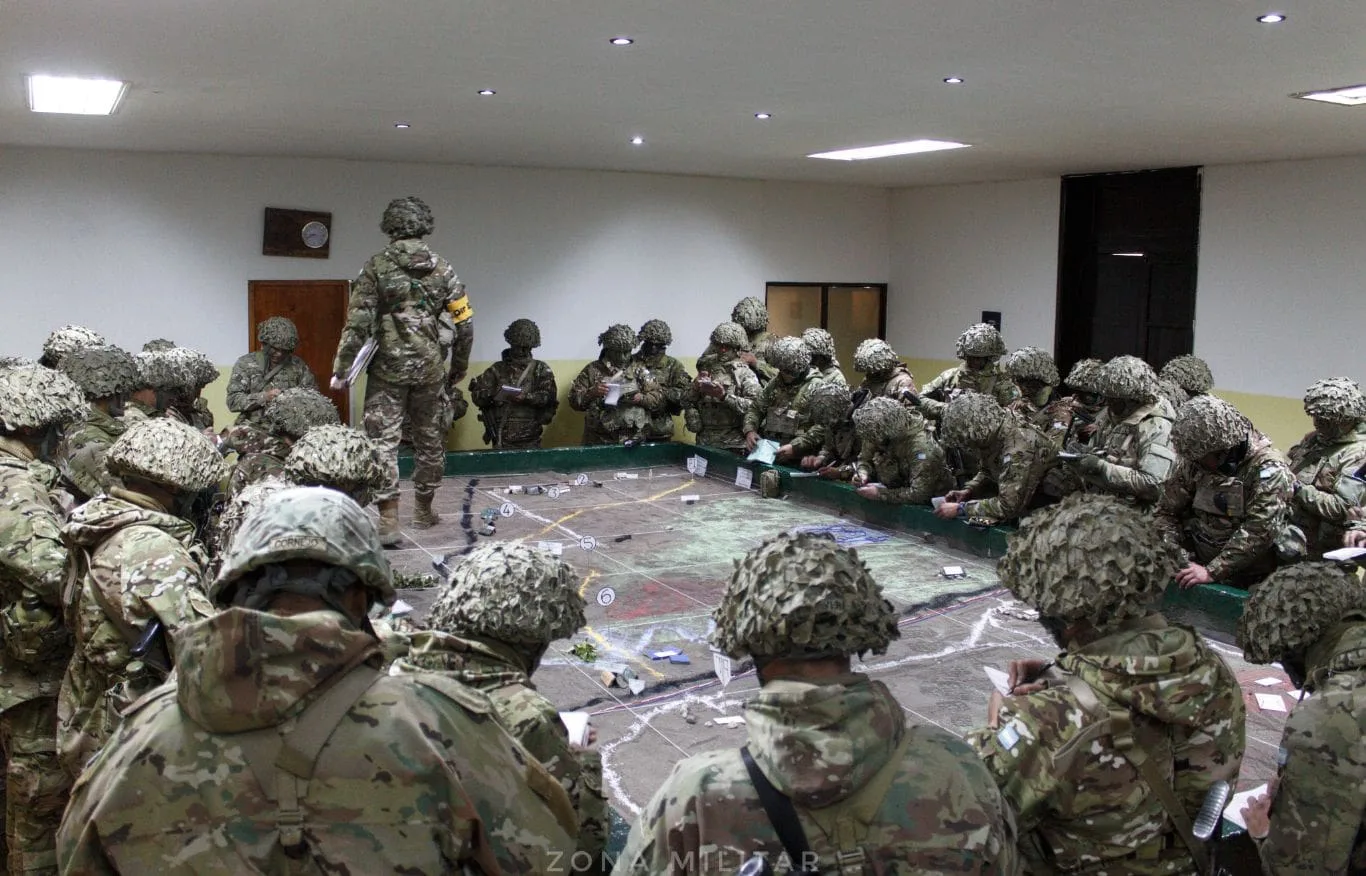 Galería La actividad operacional del Regimiento de Infantería