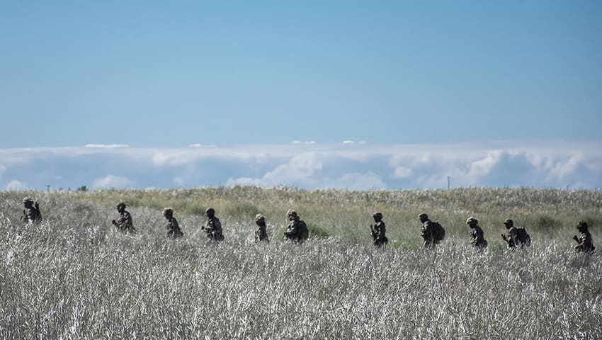 El BIM2 “Capitán de Fragata Pedro Edgardo Giachino” se adiestró en la