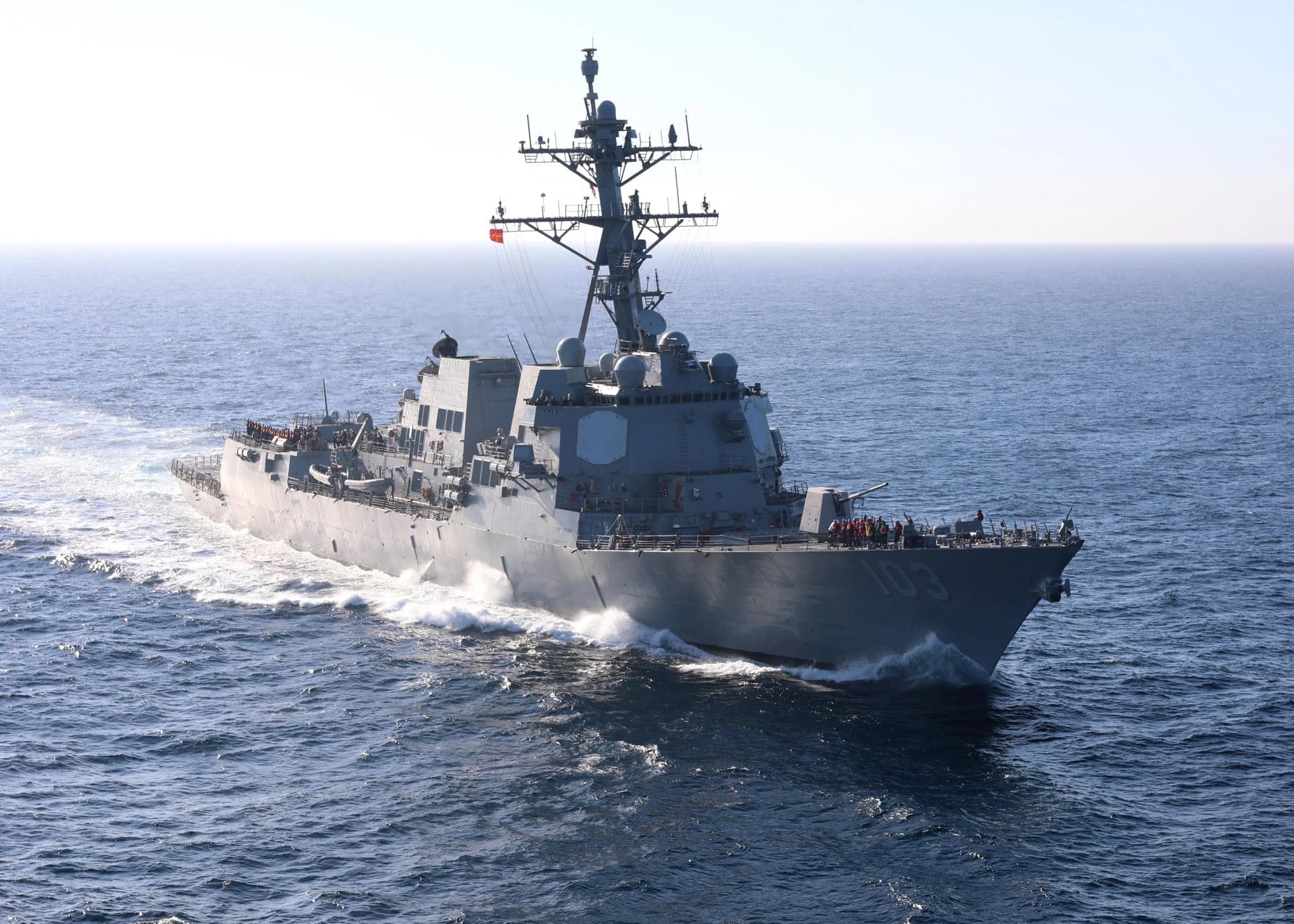 Destructor USS Truxtun (DDG-103) de la Armada de EE.UU.