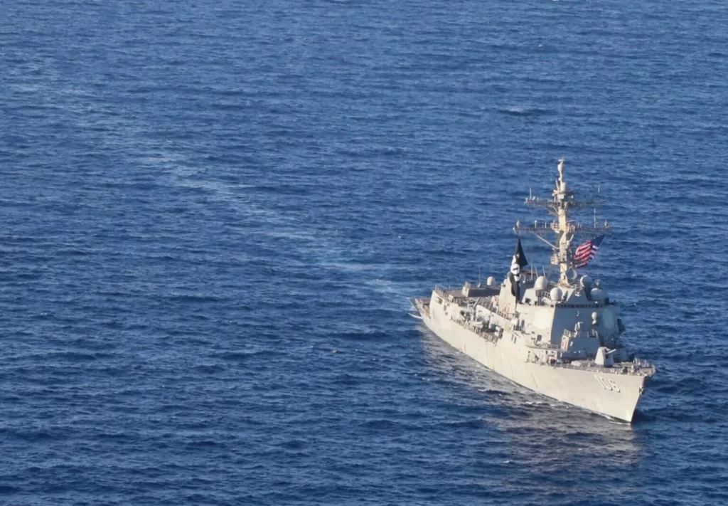 U.S. Navy destroyers continue to neutralize Houthi drones to defend