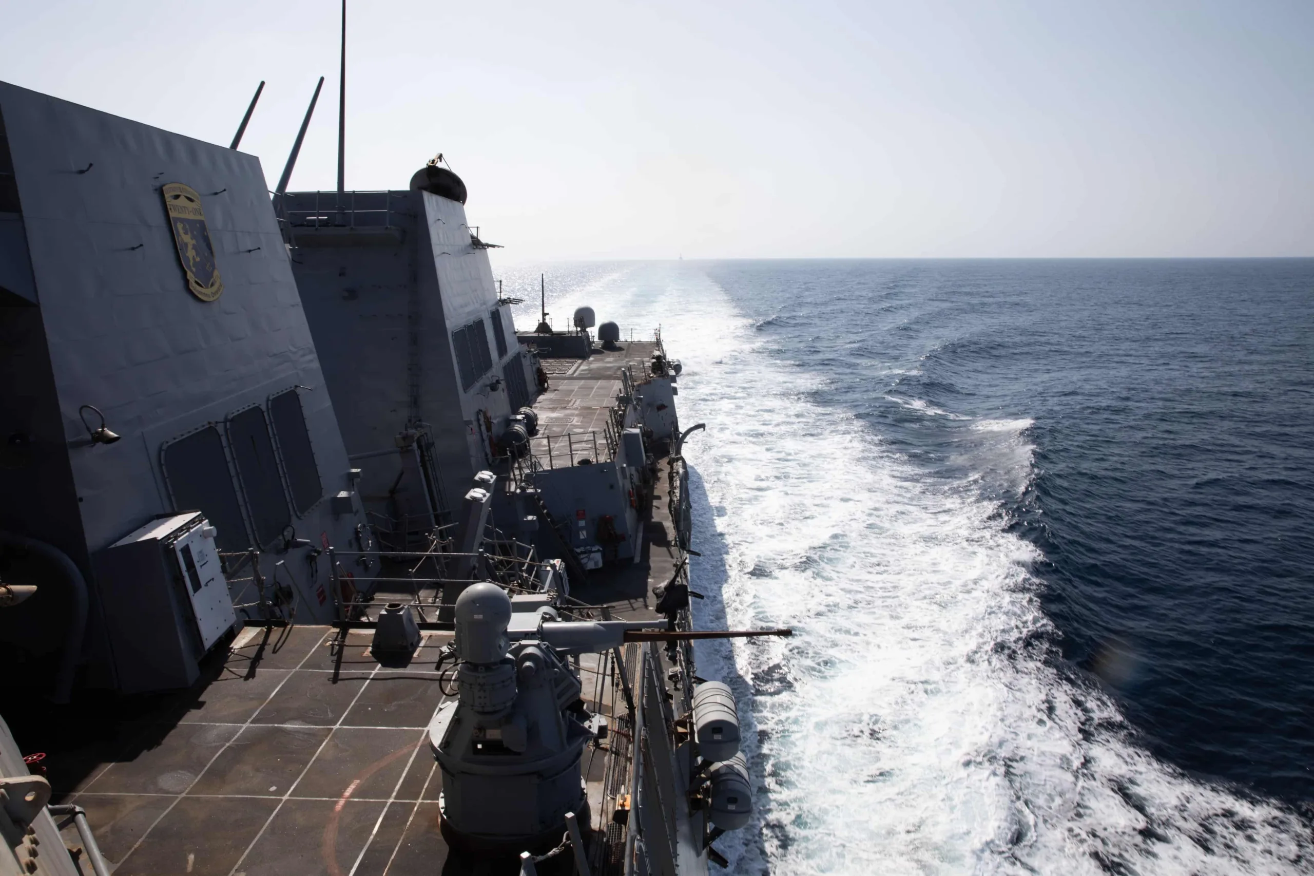 U.S. Navy destroyers continue to neutralize Houthi drones to defend