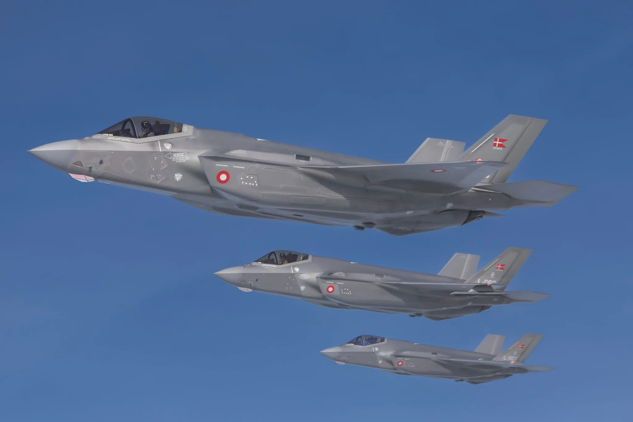 F-35A Real Fuerza Aérea de Dinamarca