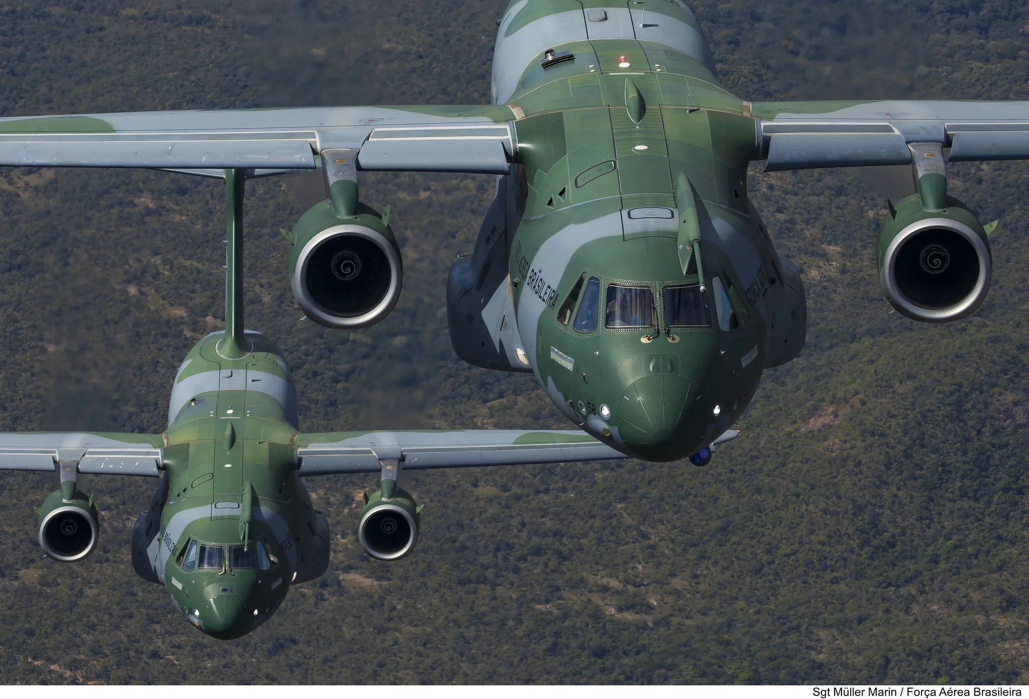 KC-390 Fuerza Aérea Brasileña