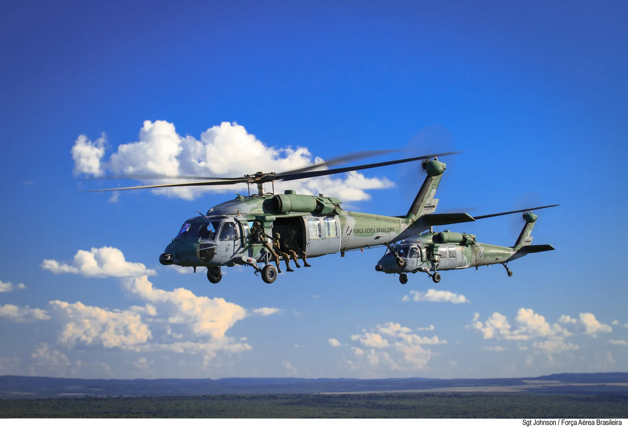 UH-60L Black Hawk - Fuerza Aérea Brasileña
