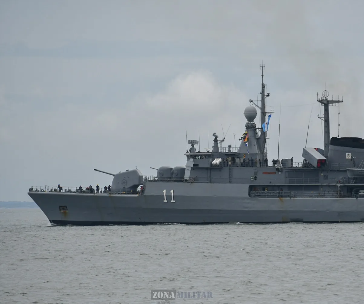 destructor ARA La Argentina en Norfolk