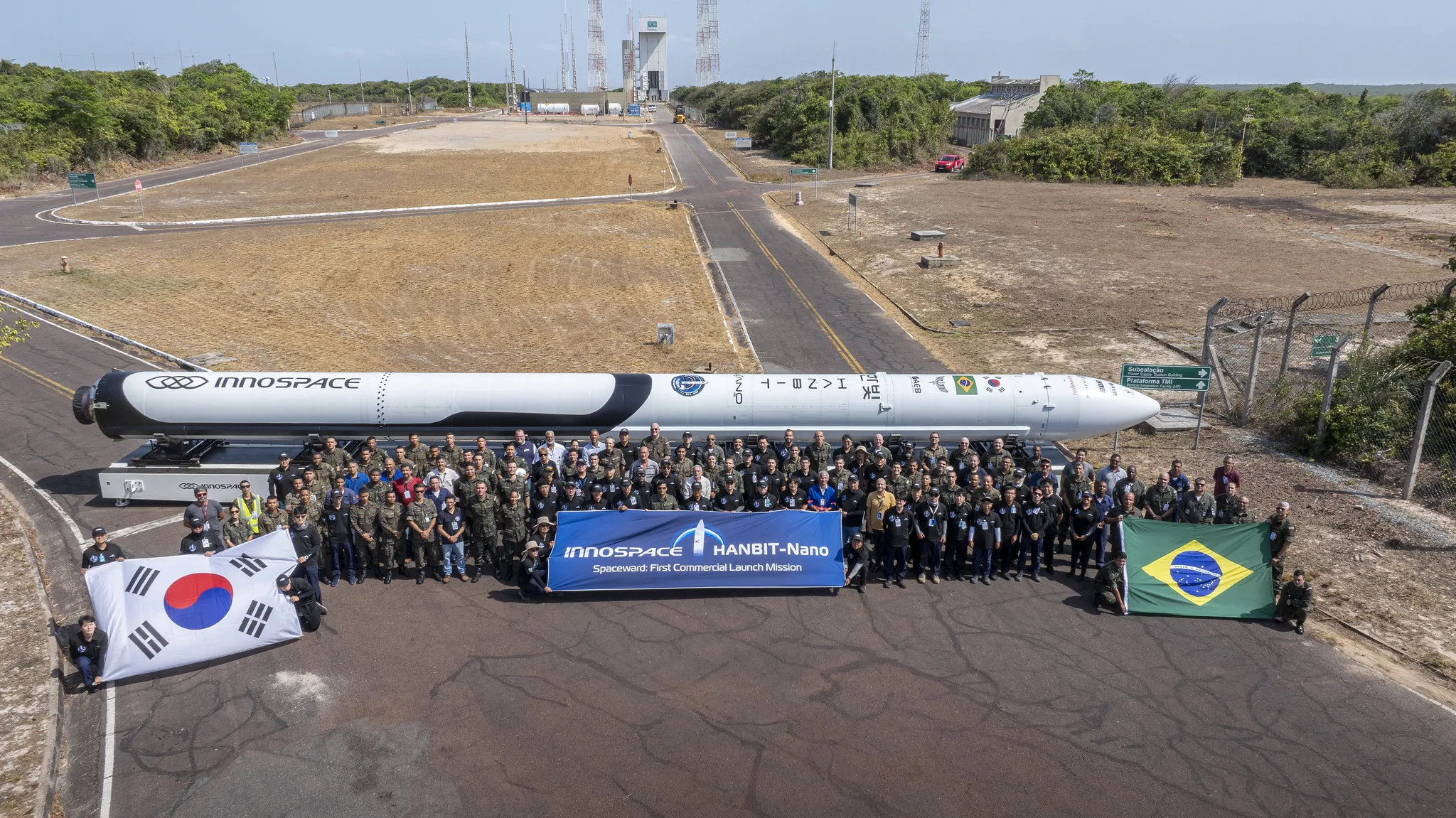 Lanzamiento HANBIT-Nano - Fuerza Aérea Brasileña