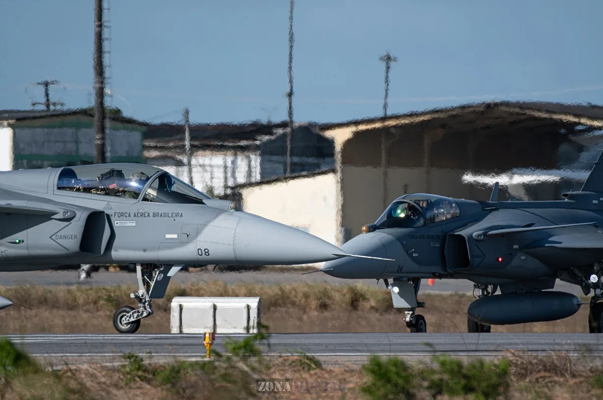 Gripen CRUZEX 2024 - Zona Militar