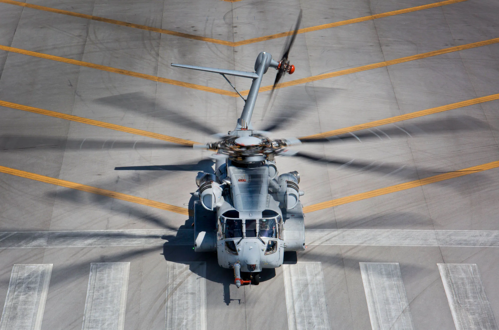Un helicóptero CH-53K
