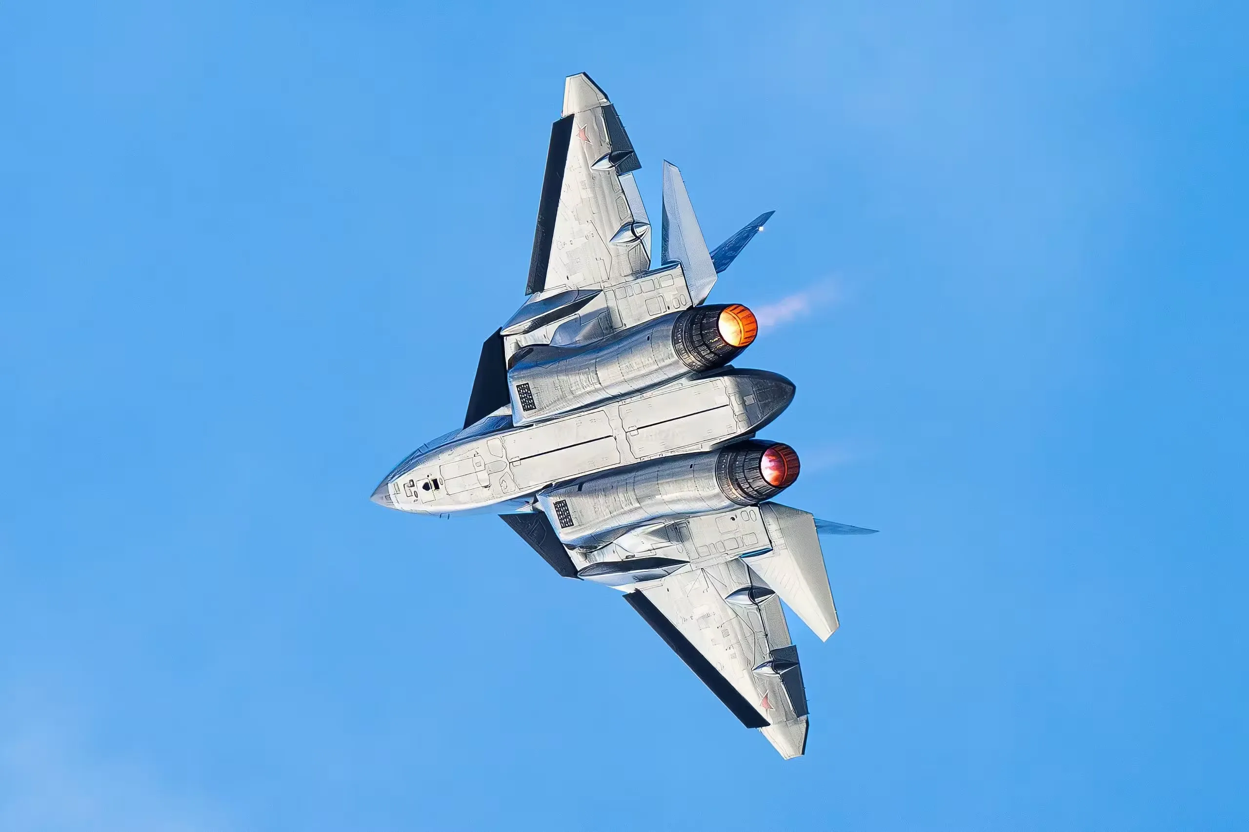 Su-57 Dubai Airshow