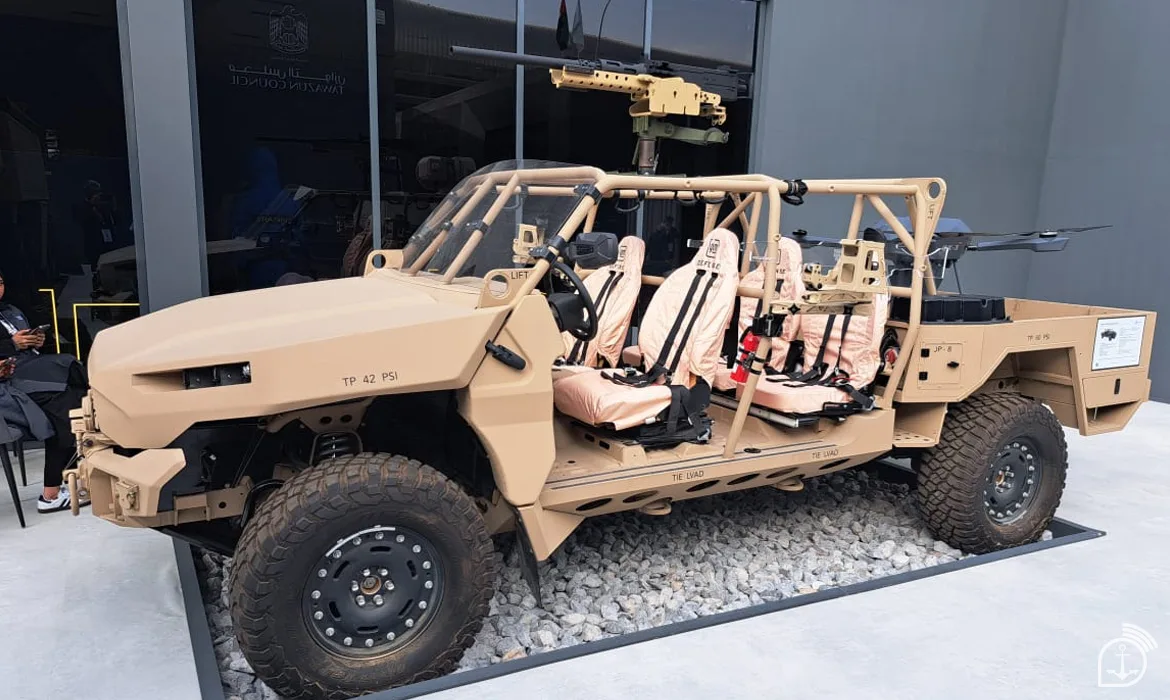 Marina de Brasil . Vehículo blindado ligero de alta movilidad ISV-U