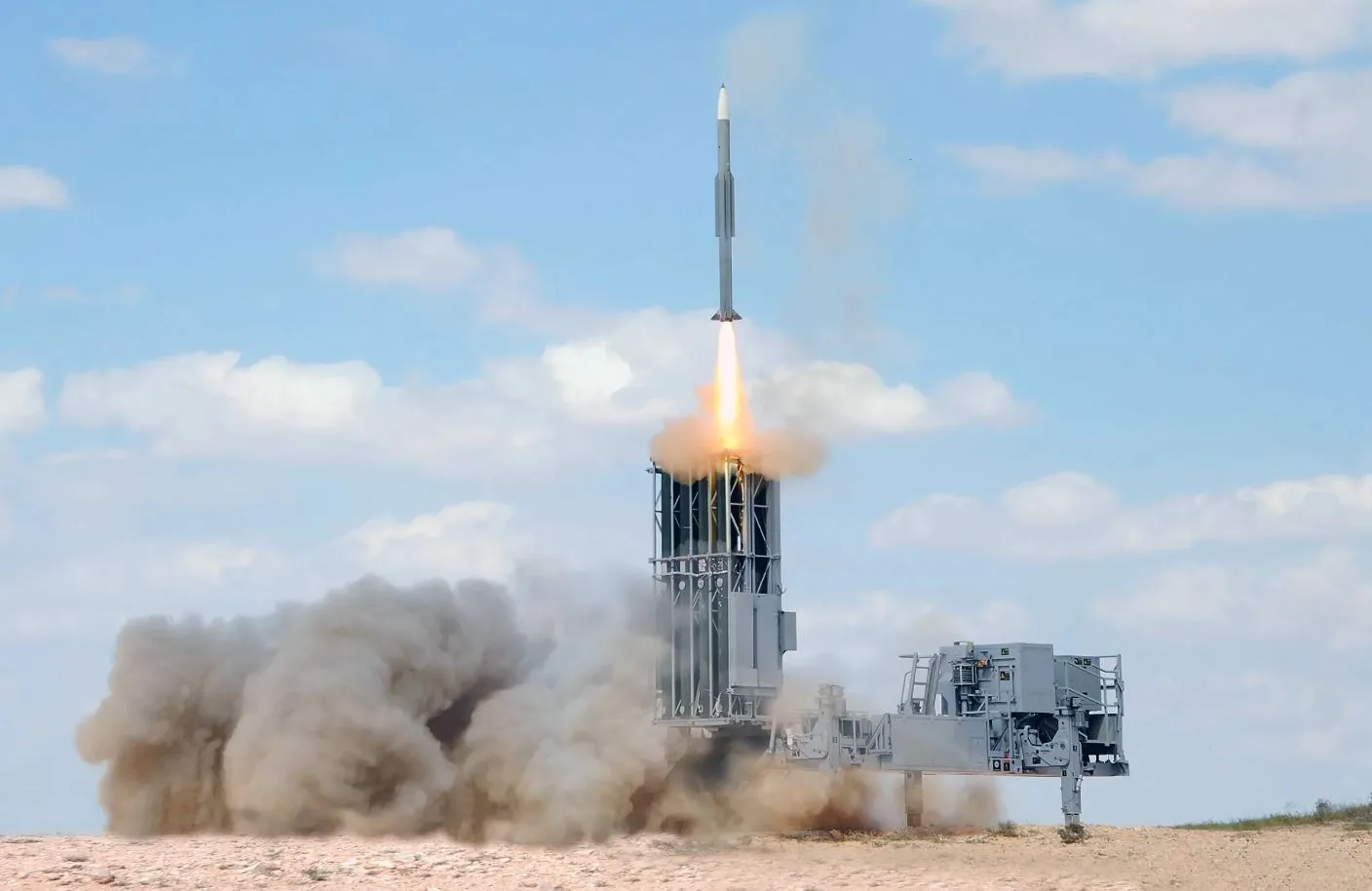 A Barak MX air defense system