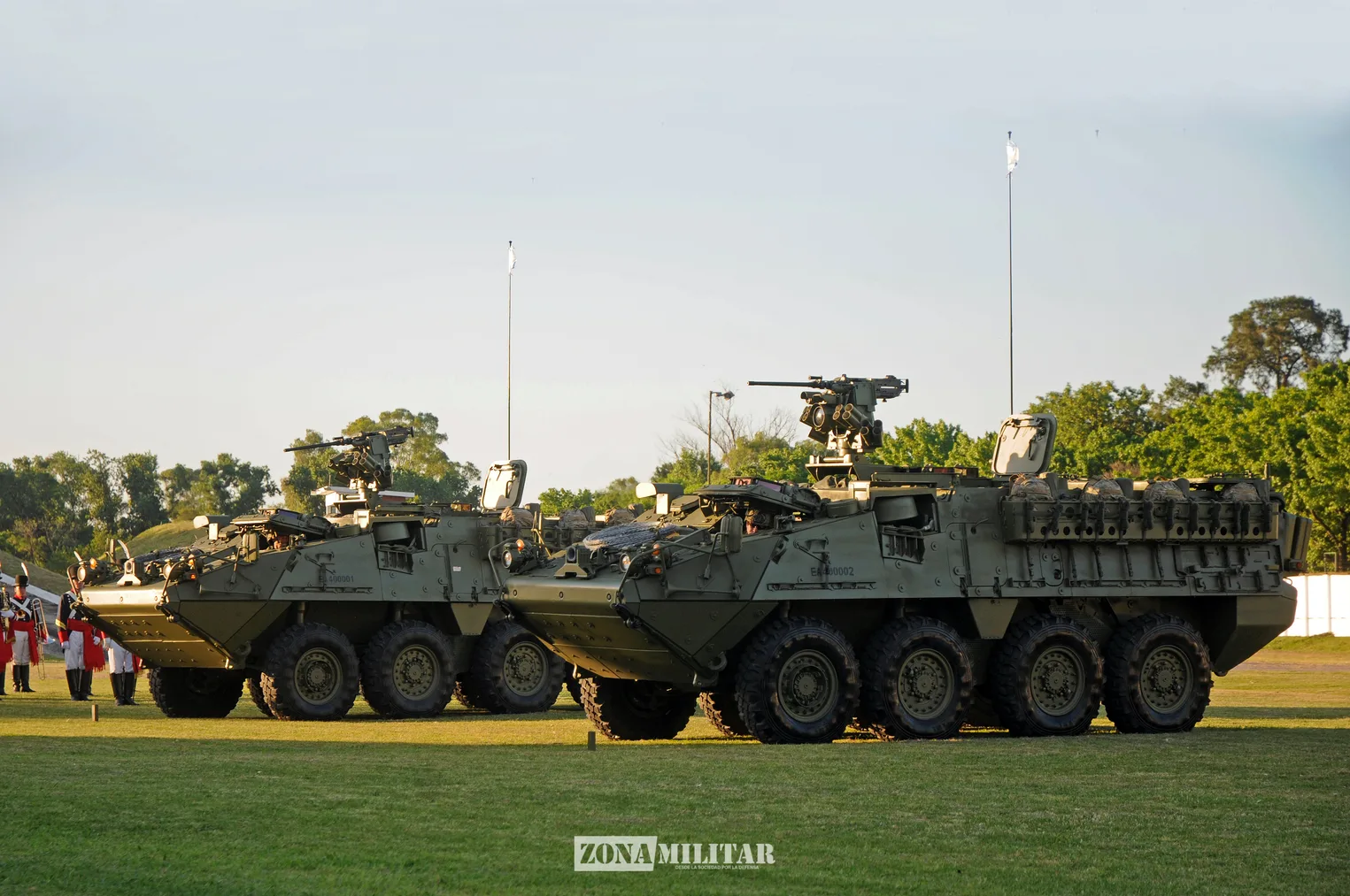 VCBR Stryker del Ejército Argentino