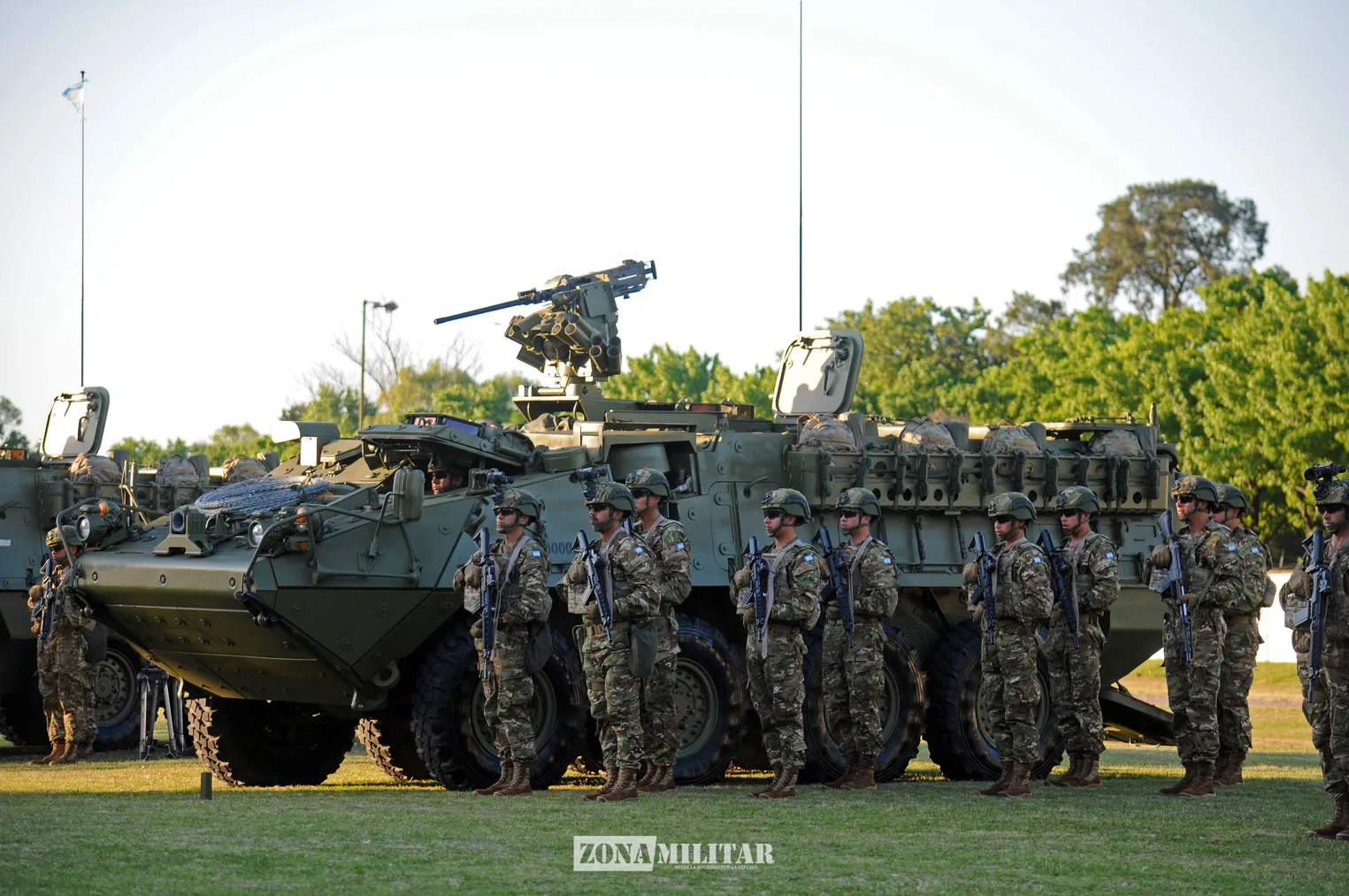 Stryker - Ejército Argentino - Zona Militar